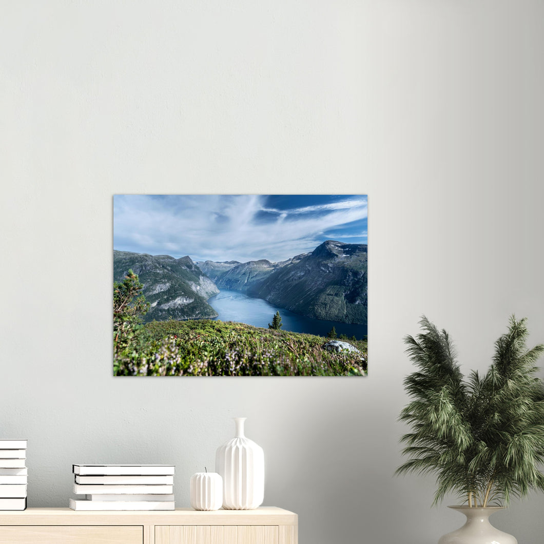 Geirangerfjorden nr.2 | Fotokunst | Plakat | Poster | Veggkunst