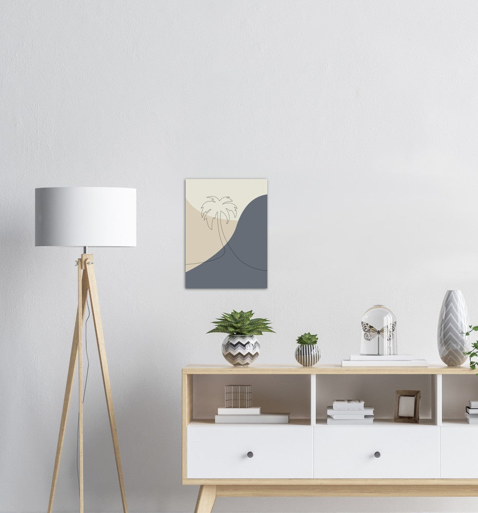 Palme Nr.4 | Line Art | Poster | Plakat | Kunst | Abstrakt