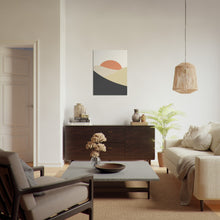 Last inn bildet i Galleri-visningsprogrammet, Trendy Hills | Plakat | Poster | Jotun 0486 Silke, 8087 Vårluft, 1276 Soft, 9938 Dempet Sort, 2489 Bella
