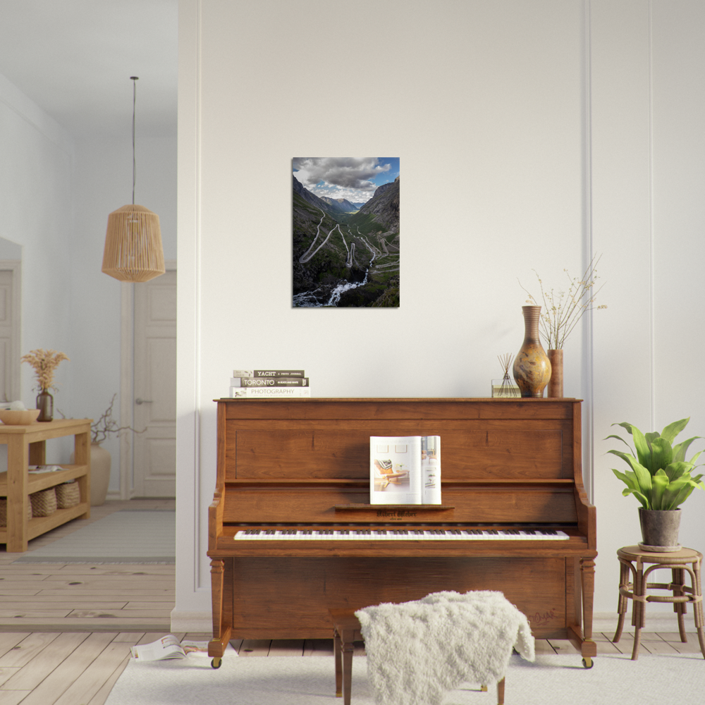 Trollstigen | Fotokunst | Landskap | Plakat | Poster 