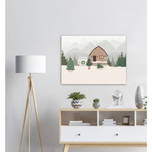 Last inn bildet i Galleri-visningsprogrammet, Julehus | Julepynt | Plakat | Poster | Jul | Juledekorasjon
