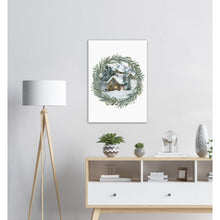 Last inn bildet i Galleri-visningsprogrammet, Vinterland No.6 | Julepynt | Plakat | Poster | Jul | Juledekorasjon
