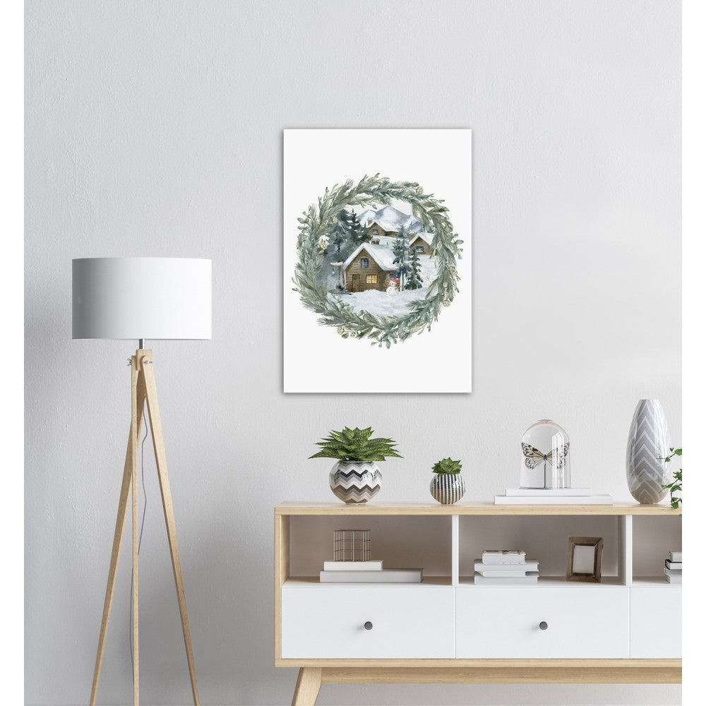Vinterland No.6 | Julepynt | Plakat | Poster | Jul | Juledekorasjon