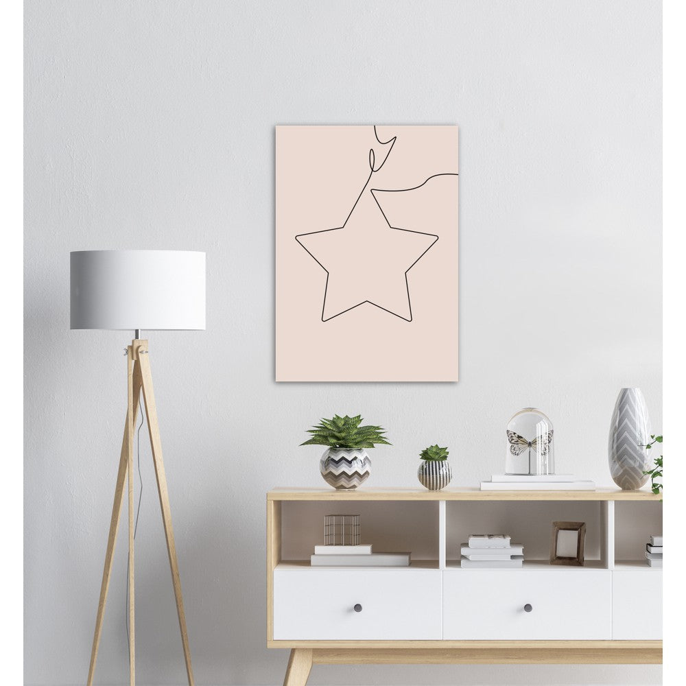 Stjerne | Julepynt | Plakat | Poster | Jul | Juledekorasjon