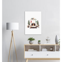 Last inn bildet i Galleri-visningsprogrammet, Peis | Julepynt | Plakat | Poster | Jul | Juledekorasjon
