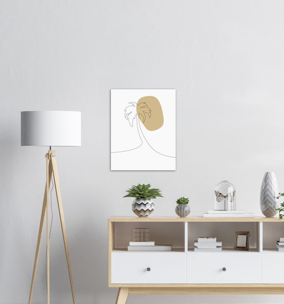 Palme Nr.5 | Line Art | Poster | Plakat | Kunst | Abstrakt