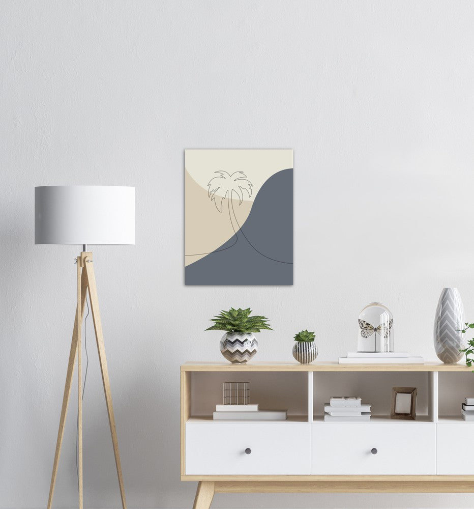 Palme Nr.4 | Line Art | Poster | Plakat | Kunst | Abstrakt