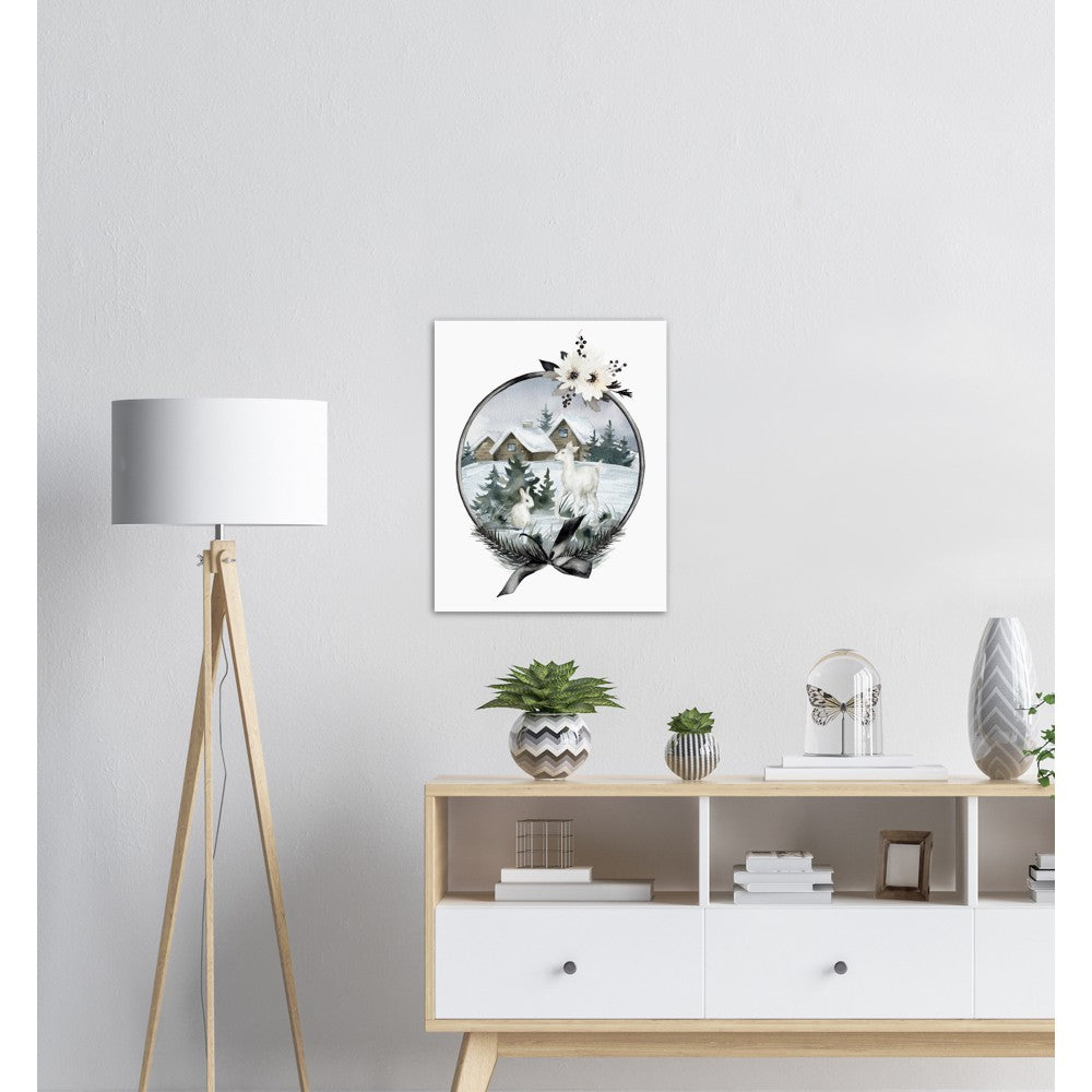 Vinterland No.4 | Julepynt | Plakat | Poster | Jul | Juledekorasjon