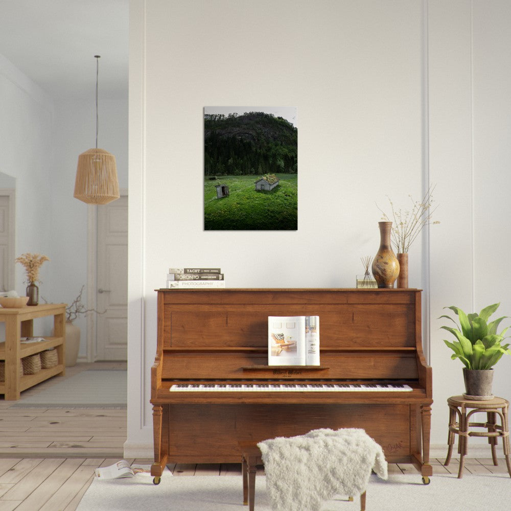 Forlatt hytte | Fotokunst | Plakat