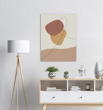 Last inn bildet i Galleri-visningsprogrammet, Trendy Lines No.1 | Abstrakt | Line Art | Trendfarger | Kunst | Poster | Plakat
