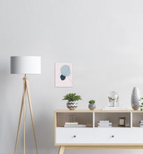 Last inn bildet i Galleri-visningsprogrammet, Blue Wind No.2 | Abstrakt | Line Art | Trendfarger | Kunst | Poster | Plakat
