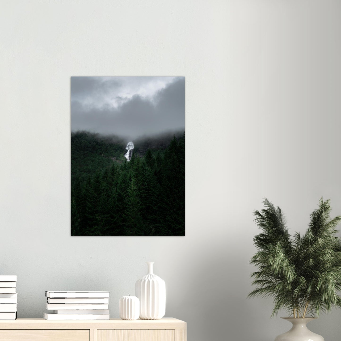 Fossefall | Fotokunst | Plakat | Poster | Veggkunst