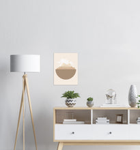 Last inn bildet i Galleri-visningsprogrammet, Jordklode Beige nr.2 | Digital Kunst | Plakat | Poster | Veggkunst | Beige

