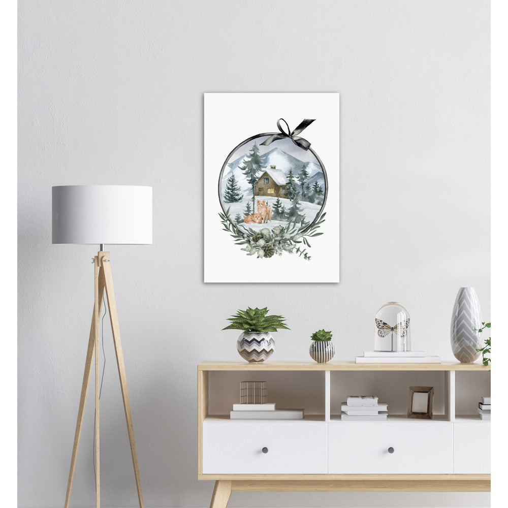 Vinterland No.3 | Julepynt | Plakat | Poster | Jul | Juledekorasjon