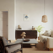 Last inn bildet i Galleri-visningsprogrammet, Trendy Shapes No.4 | Plakat | Poster | Jotun 0486 Silke, 1973 Antikkgrå, 5504 Costal Blue, 5503 Natural Blue, 1520 Cheerful Peach
