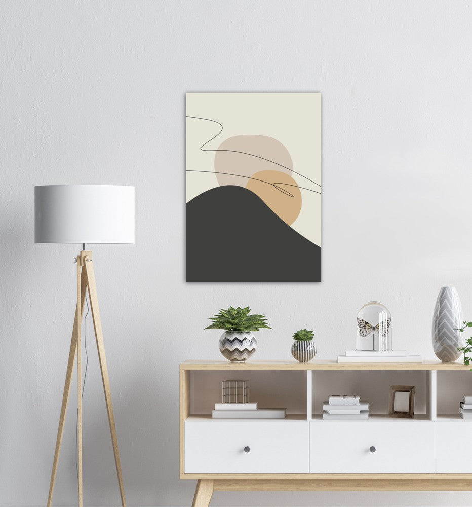 Trendy Lines No.2 | Abstrakt | Line Art | Trendfarger | Kunst | Poster | Plakat