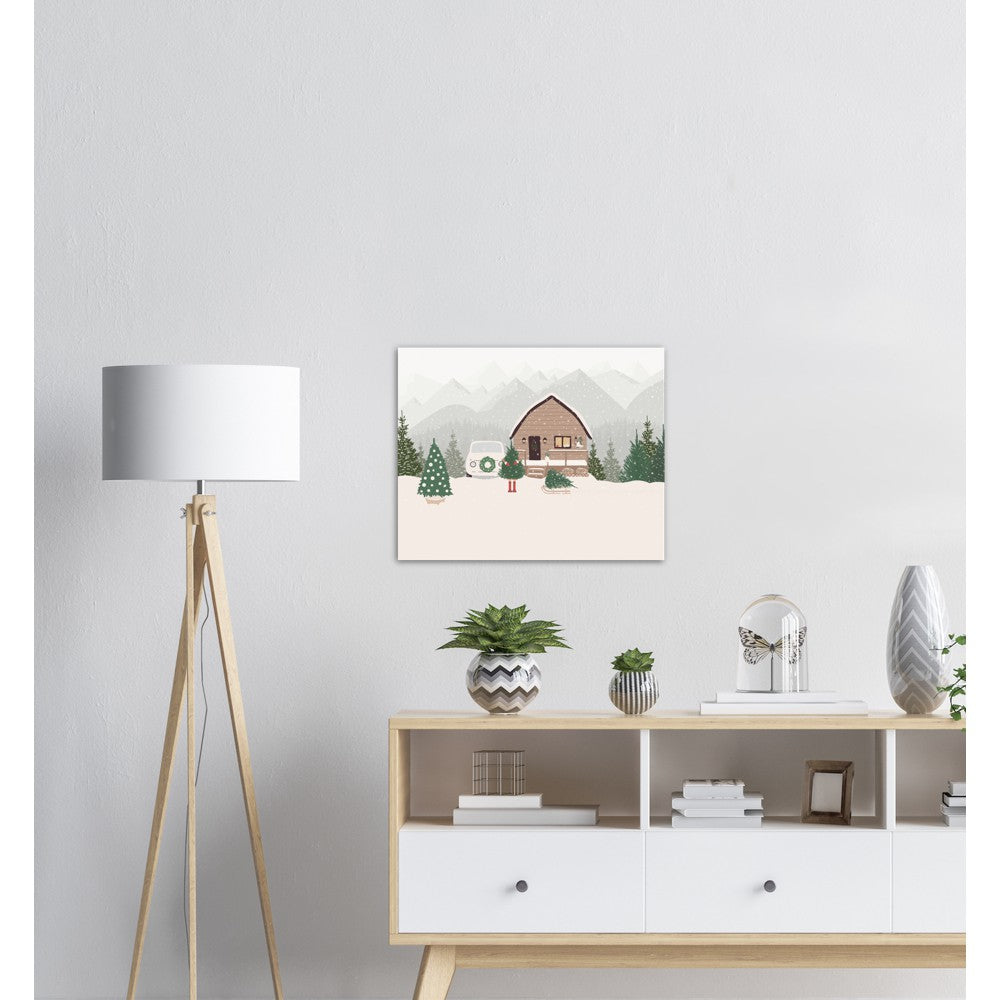 Julehus | Julepynt | Plakat | Poster | Jul | Juledekorasjon