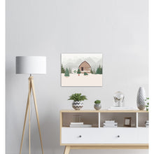 Last inn bildet i Galleri-visningsprogrammet, Julehus | Julepynt | Plakat | Poster | Jul | Juledekorasjon
