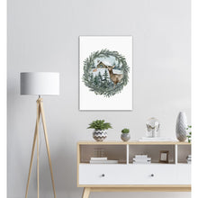 Last inn bildet i Galleri-visningsprogrammet, Vinterland No.7 | Julepynt | Plakat | Poster | Jul | Juledekorasjon
