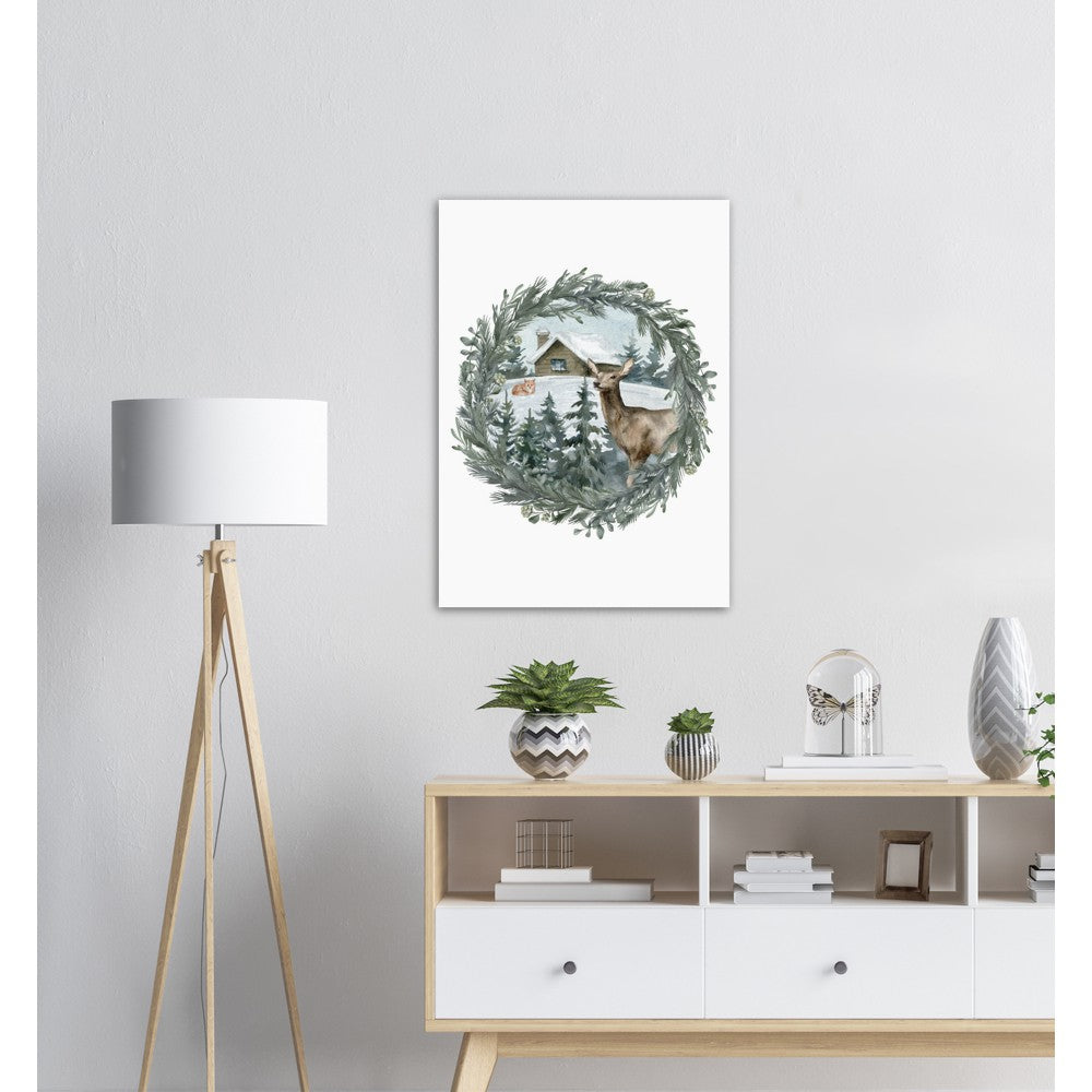Vinterland No.7 | Julepynt | Plakat | Poster | Jul | Juledekorasjon