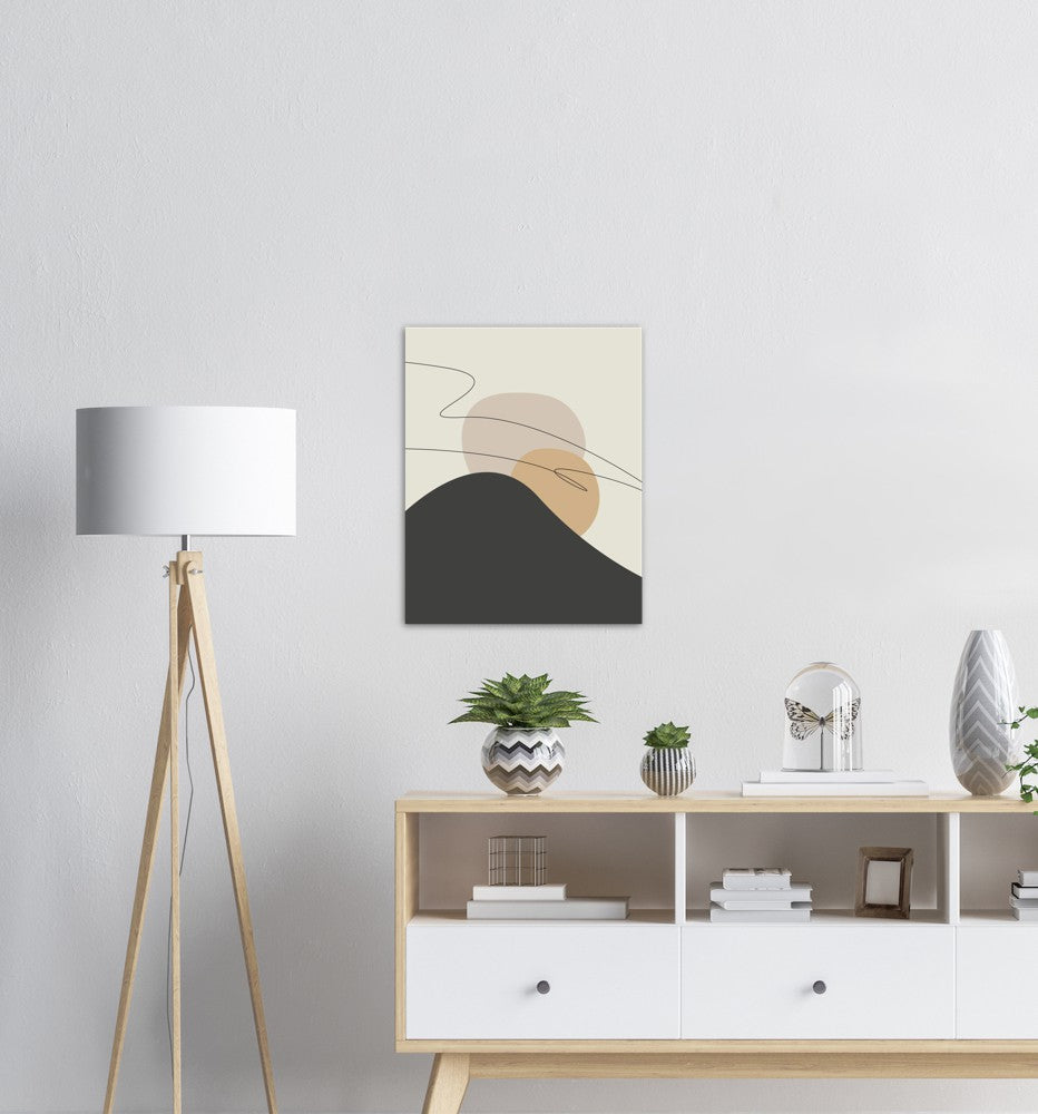 Trendy Lines No.2 | Abstrakt | Line Art | Trendfarger | Kunst | Poster | Plakat