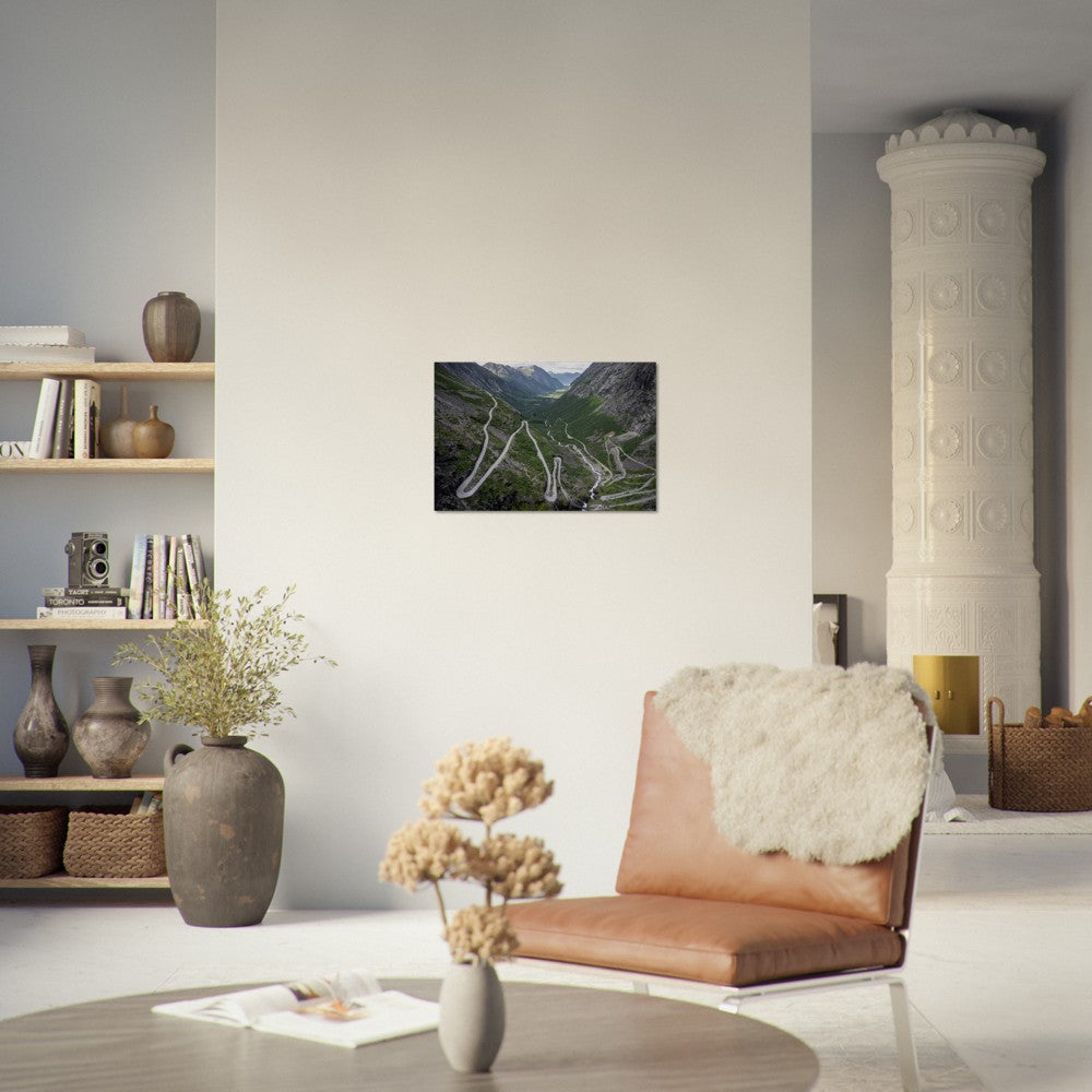 Trollstigen | Fotokunst | Landskap | Plakat | Poster 