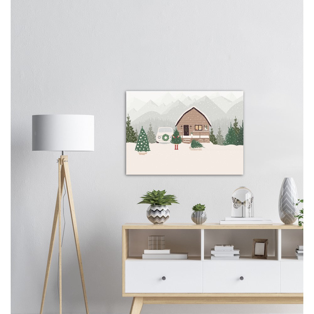 Julehus | Julepynt | Plakat | Poster | Jul | Juledekorasjon