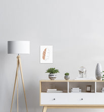 Last inn bildet i Galleri-visningsprogrammet, Bananblad | Line Art | Poster | Plakat | Beige | Kunst
