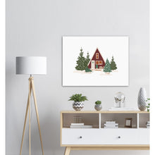Last inn bildet i Galleri-visningsprogrammet, Julehus No.2 | Julepynt | Plakat | Poster | Jul | Juledekorasjon
