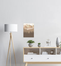 Last inn bildet i Galleri-visningsprogrammet, Beige Landskap nr.8 | Digital Kunst | Plakat | Poster | Veggkunst 
