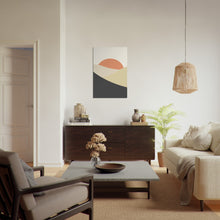 Last inn bildet i Galleri-visningsprogrammet, Trendy Hills | Plakat | Poster | Jotun 0486 Silke, 8087 Vårluft, 1276 Soft, 9938 Dempet Sort, 2489 Bella
