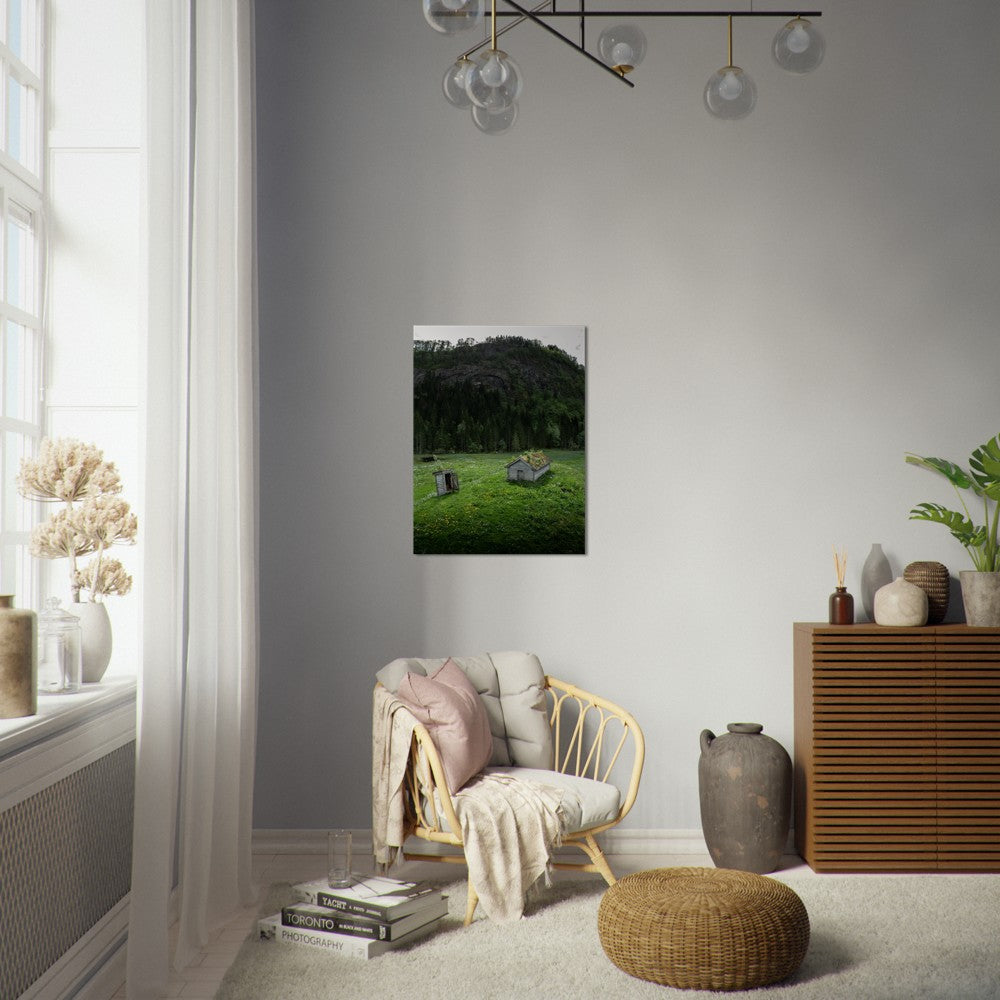Forlatt hytte | Fotokunst | Plakat