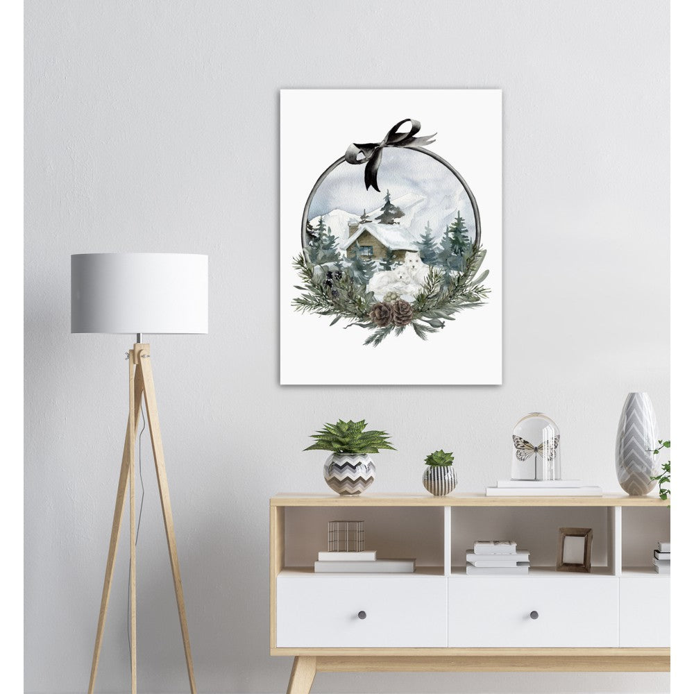 Vinterland No.2 | Julepynt | Plakat | Poster | Jul | Juledekorasjon
