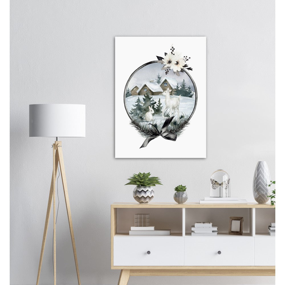 Vinterland No.4 | Julepynt | Plakat | Poster | Jul | Juledekorasjon