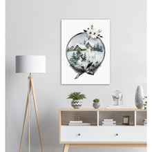 Last inn bildet i Galleri-visningsprogrammet, Vinterland No.4 | Julepynt | Plakat | Poster | Jul | Juledekorasjon
