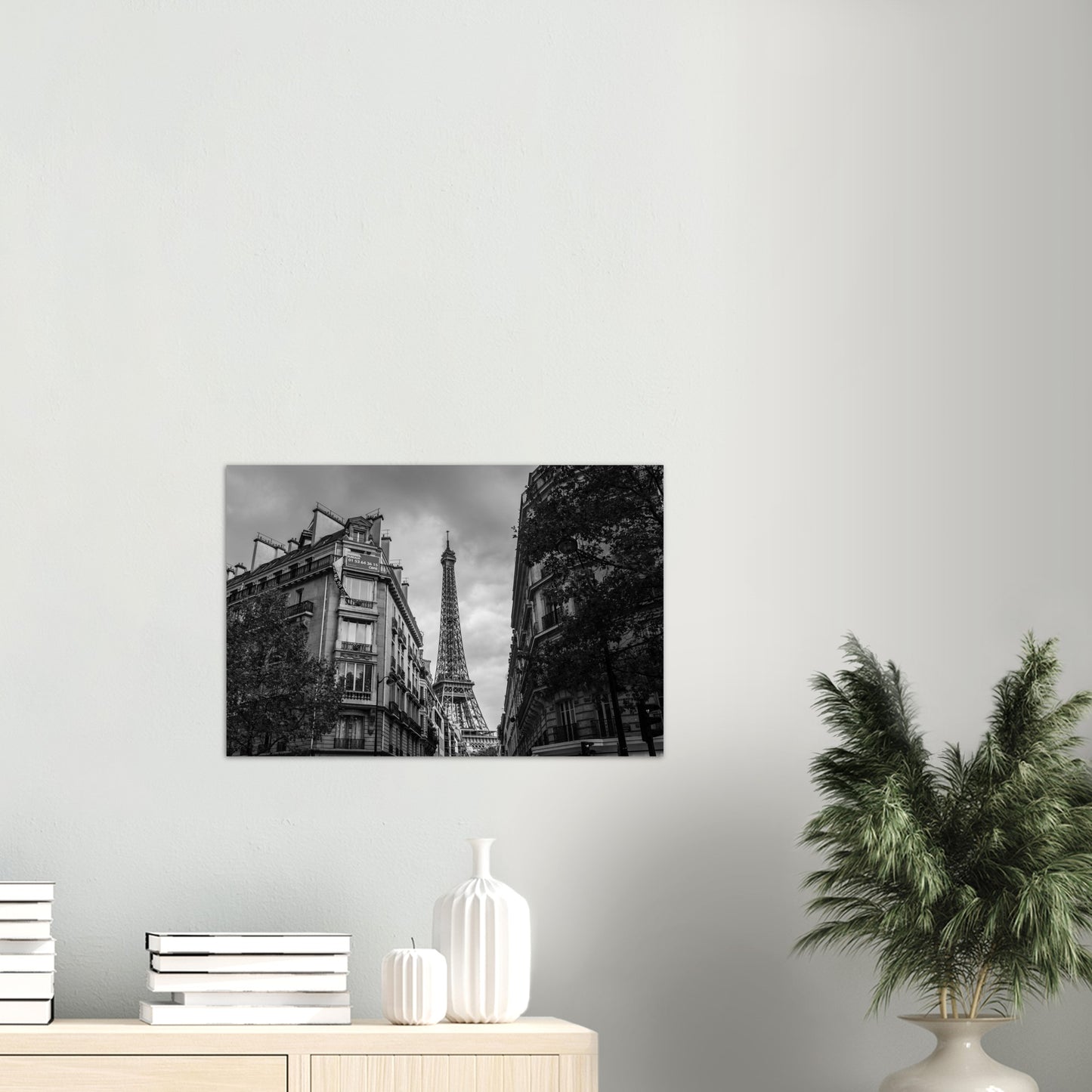 Eiffeltårnet | Svart-hvitt | Fotokunst | Plakat | Poster | Fotografi ¨