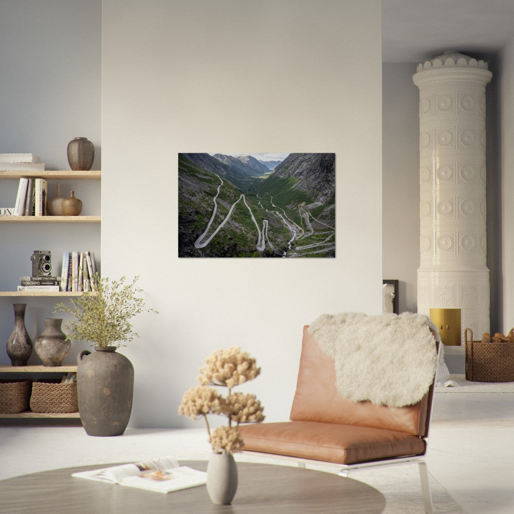 Trollstigen | Fotokunst | Landskap | Plakat | Poster 