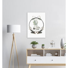 Last inn bildet i Galleri-visningsprogrammet, Skøytene | Julepynt | Plakat | Poster | Jul | Juledekorasjon
