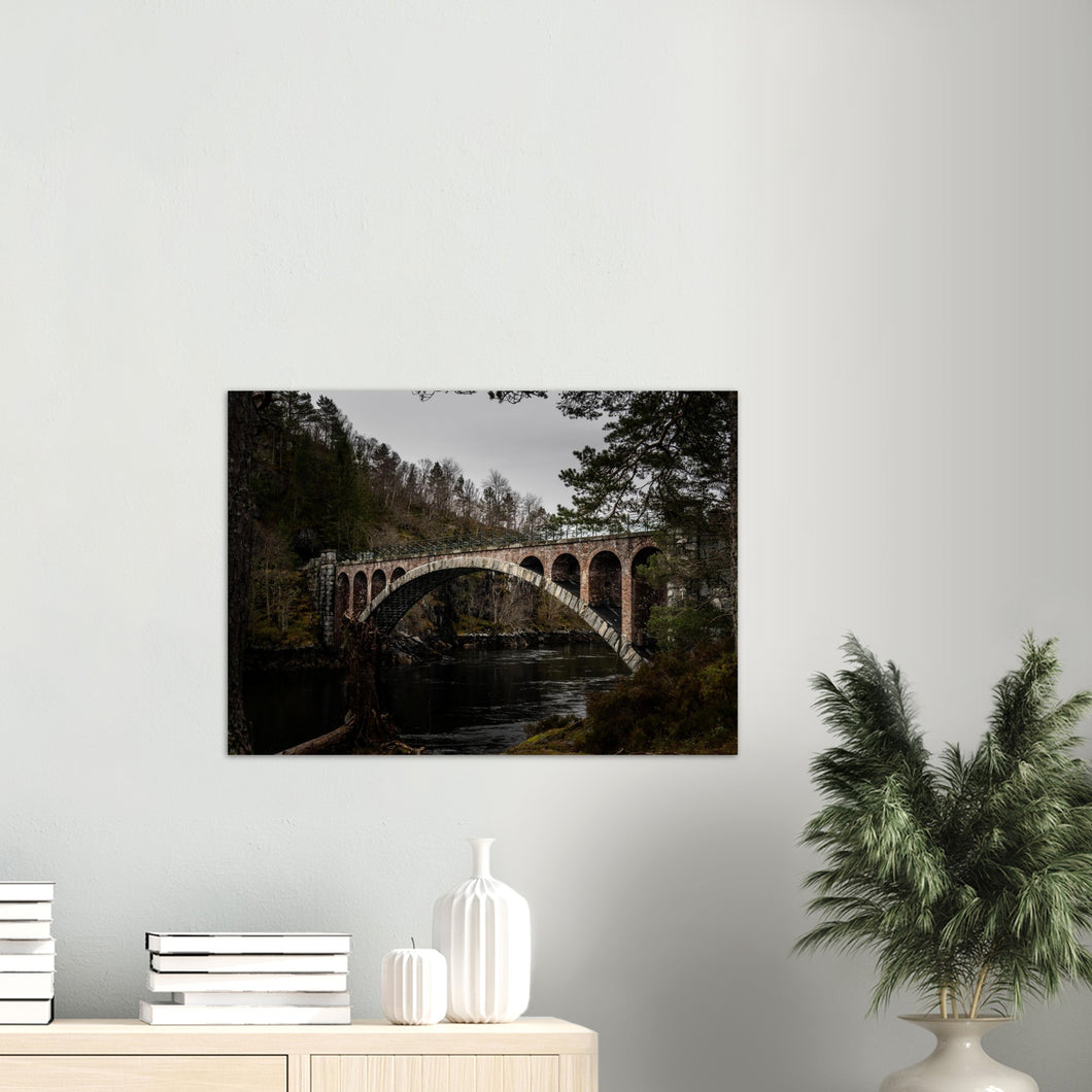 Skodjebrua nr.1 | Fotokunst | Plakat | Poster | Veggkunst