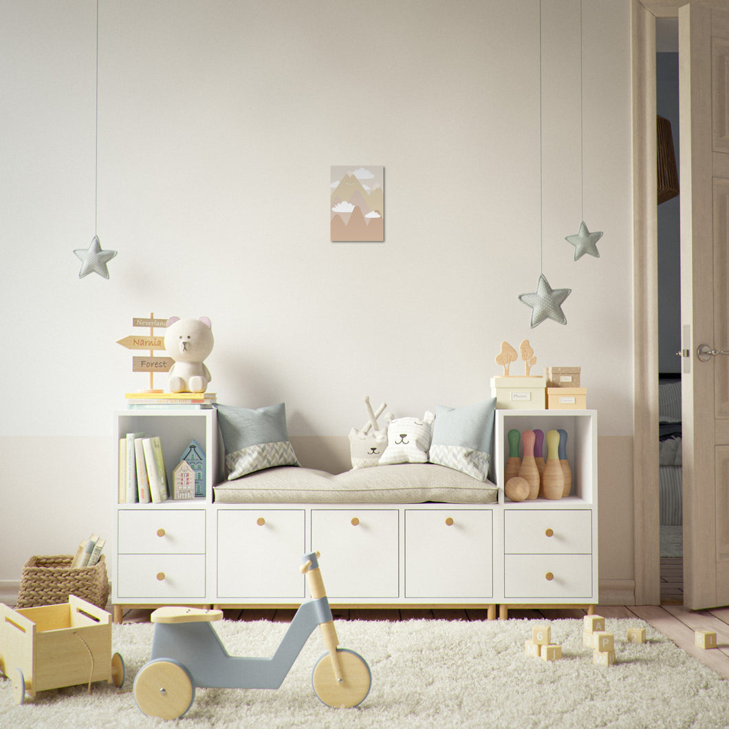 Landskap for barn nr.3 | Kunst til barn | Plakat | Poster | Barnerom