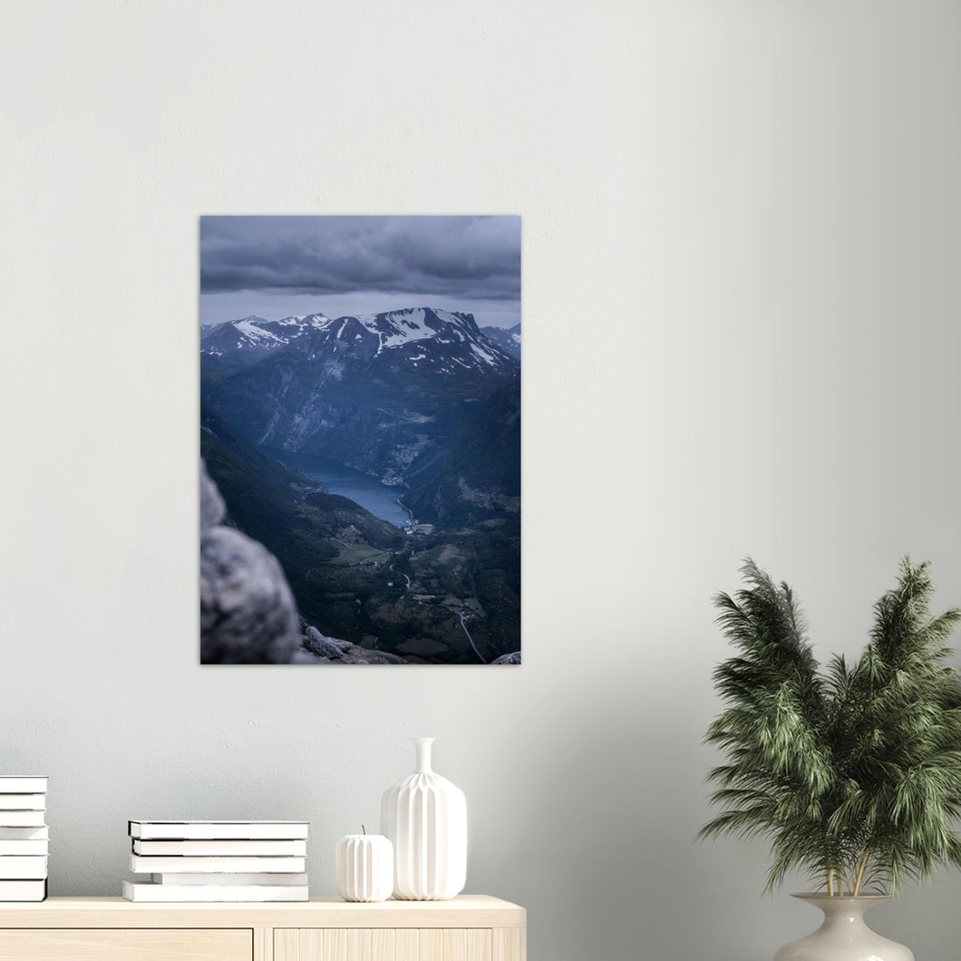Geiranger nr.4 | Fotokunst | Plakat | Poster | Veggkunst