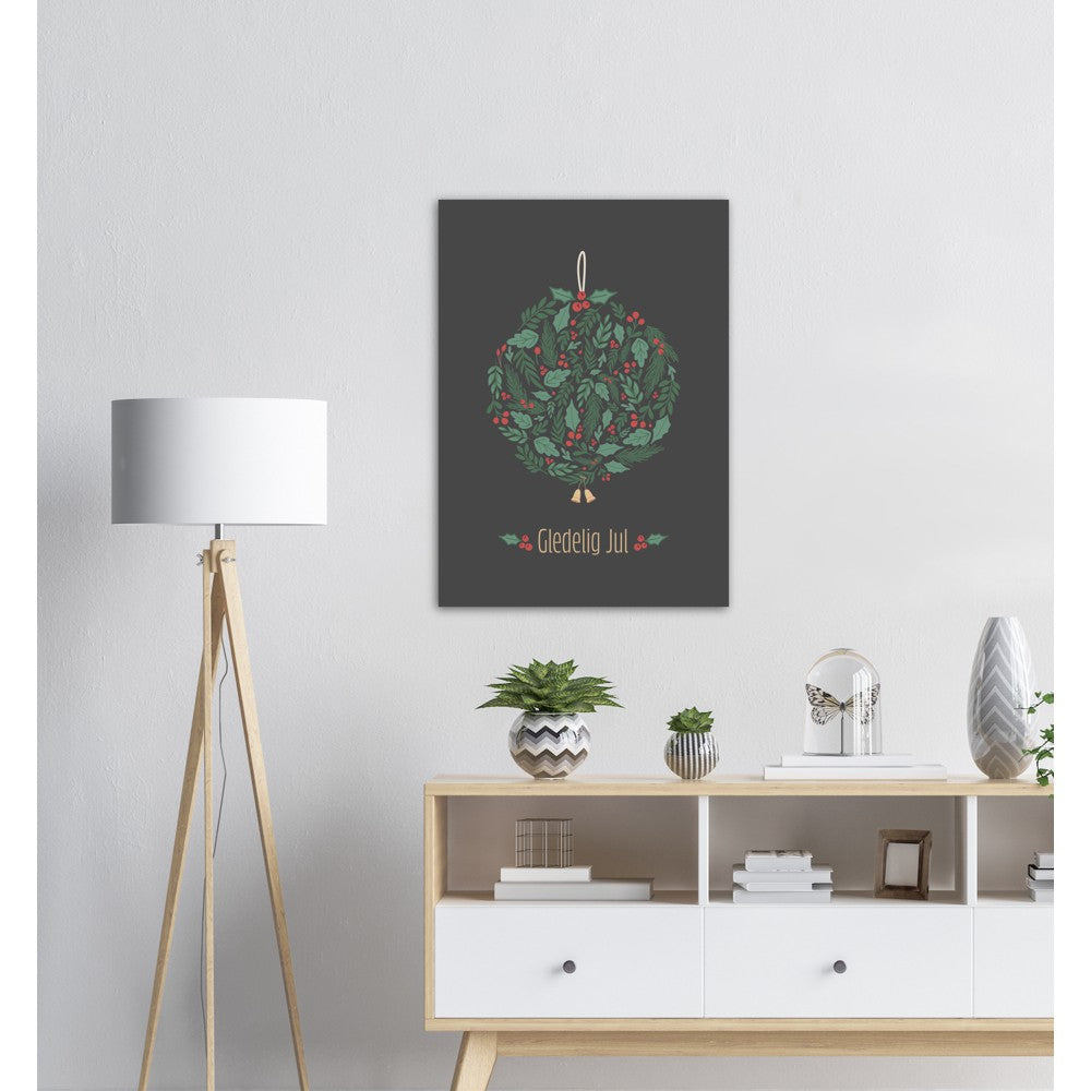 Julekule No.2 | Julepynt | Plakat | Poster | Jul | Juledekorasjon
