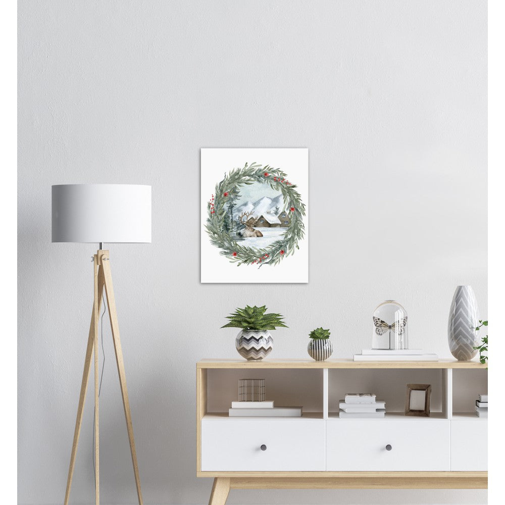 Vinterland No.8 | Julepynt | Plakat | Poster | Jule | Juledekorasjon