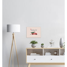 Last inn bildet i Galleri-visningsprogrammet, Julebil - Horisontal | Julepynt | Plakat | Poster | Jul | Juledekorasjon
