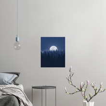 Last inn bildet i Galleri-visningsprogrammet, Månelyst | Digital Kunst | Plakat | Poster | Veggkunst
