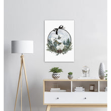 Last inn bildet i Galleri-visningsprogrammet, Vinterland No.2 | Julepynt | Plakat | Poster | Jul | Juledekorasjon
