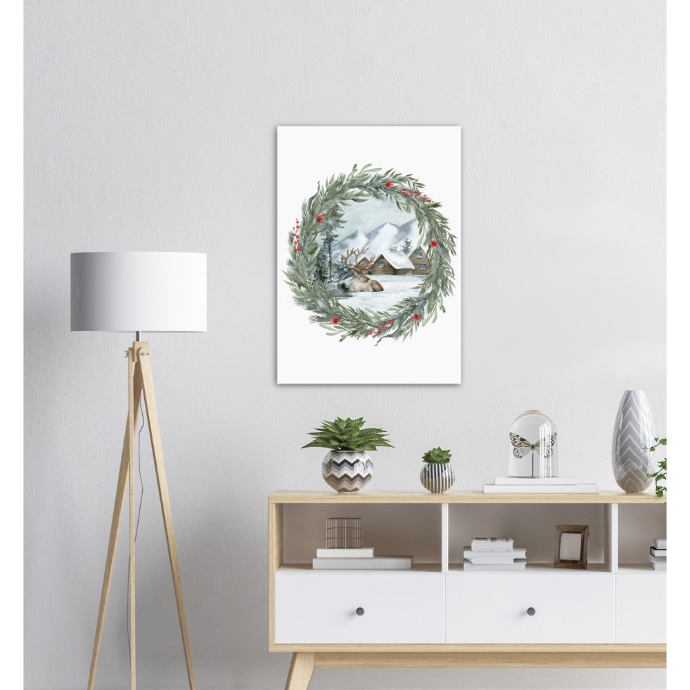 Vinterland No.8 | Julepynt | Plakat | Poster | Jule | Juledekorasjon