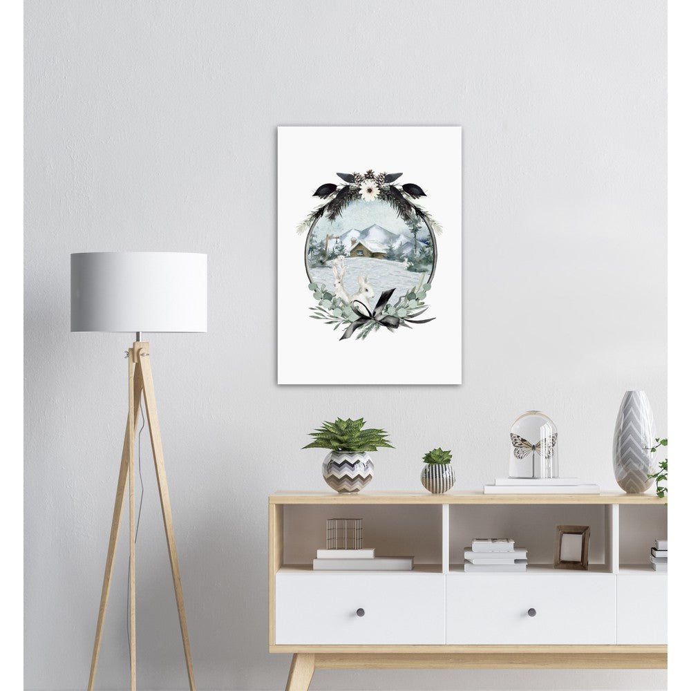 Vinterland No.5 | Julepynt | Plakat
