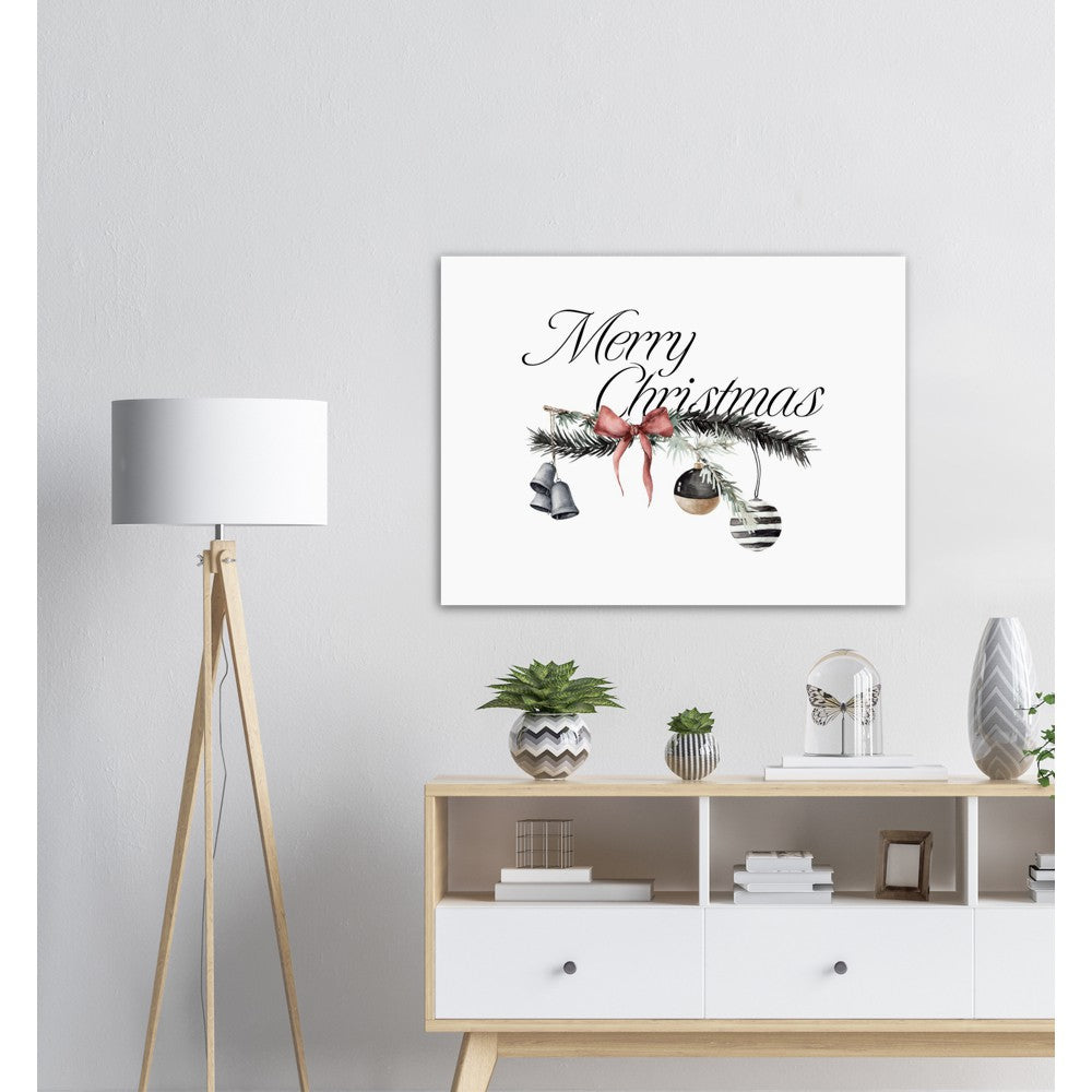 Merry Christmas No.2 | Julepynt | Plakat | Poster | Jul | Juledekorasjon