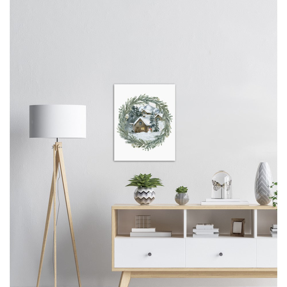 Vinterland No.6 | Julepynt | Plakat | Poster | Jul | Juledekorasjon